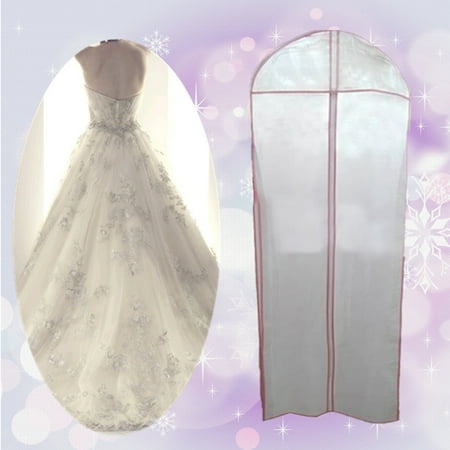 150CM Wedding Dress Storage Bag Bridal Gown Garment Cover Carrier Zip 150CM Wedding Dress Storage Bag Bridal Gown Garment Cover Carrier Zip
